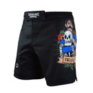 GROUNDGAME old school FIGHTSHORTS - BLACK